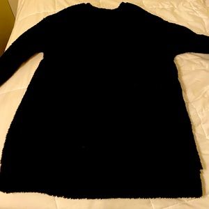 Sherpa dress, Black color from CK women